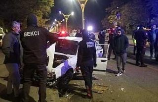 Erzincan’da trafik kazası: 1 yaralı