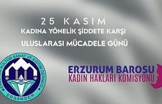Erzurumlu kadınlar seslerini yükseltti