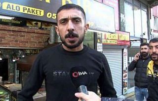 Esenyurt’ta satırla motorsikletleri kıran esnaf...