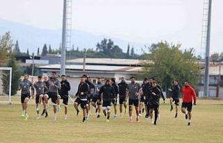 Eşin Group Nazilli Belediyespor kupa maçı hazırlıklarını...