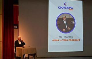 Eski bakan Zeki Ergezen için anma ve vefa programı...