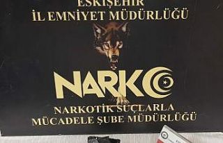 Eskişehir’de uyuşturucu madde operasyonu, 1 kişi...