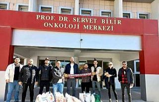 Eskişehirspor taraftarından anlamlı ziyaret