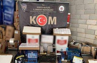 Ev değil sigara imalathanesi çıktı