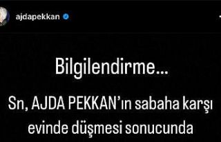 Evinde düşerek kalça kemiğini çatlatan Ajda Pekkan...