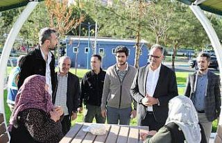 Eyyübiye yeşille dönüşüyor