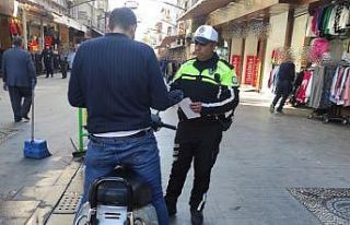 Gaziantep’te 33 motosiklet trafikten men edildi.