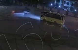 Gaziantep’teki feci trafik kazaları KGYS kameralarına...