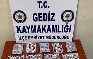 Gediz’de uyuşturucu operasyonunda 5 gözaltı
