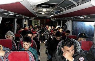 Gelibolu’da 35 kaçak göçmen yakalandı