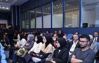 Genç dostu başkana ERÜ öğrencilerinden ziyaret