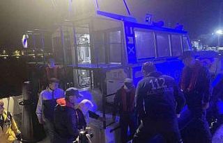 Gökçeada’da rahatsızlanan vatandaş tahliye edildi