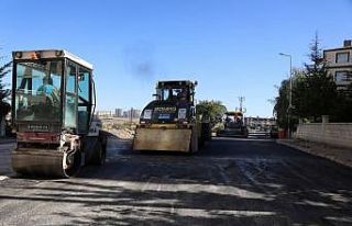 Gökkent Mahallesi’nde 5 sokakta yeni yol çalışması...