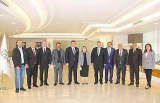 GTB’den Vali Gül ve Başkan Şahin’e ziyaret