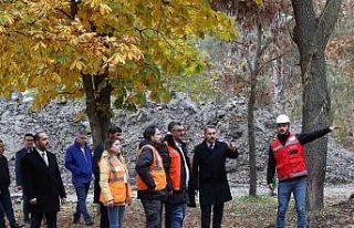 Gümenek, millet bahçesi olacak