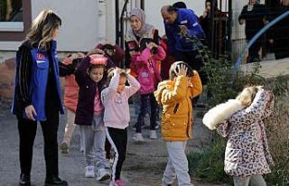Gümüşhane’de deprem anı tatbikatı yapıldı