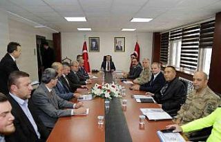 Gümüşhane’de kış tedbirleri masaya yatırıldı