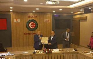 Hak-İş Başkanı Arslan, CGTL Başkanı El-Asmar’ı...