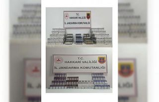 Hakkari’de 3 bin 951 paket kaçak sigara ele geçirildi