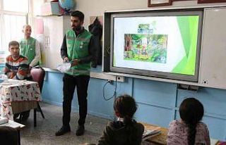 Haliliye’de çocuklara çevre bilinci aşılanıyor