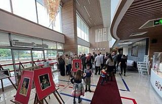 Hastaneden sanat sergisi