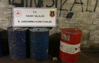 Hatay’da 2 bin 500 litre kaçak akaryakıt ele geçirildi
