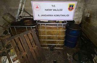 Hatay’da 8 bin 500 litre kaçak akaryakıt ele geçirildi