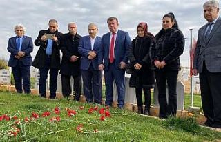 Hayatını kaybeden öğretmen mezarı başında anıldı