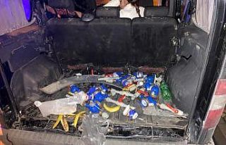 Hırsızlık şüphelisi 5 şahıs, çaldıkları...