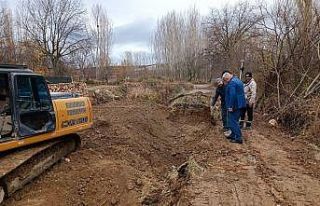 Hisarcık Küçükçay’da taşkın koruma projesi...