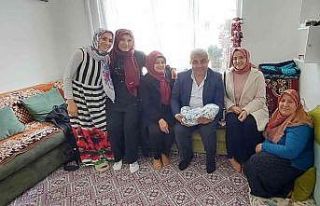 Hisarcık’ta yeni doğan bebeklerin ilk hediyesi...