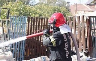 Hurdalıkta çıkan yangın korkuttu