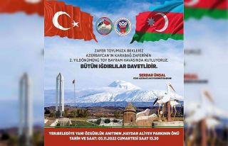 Iğdır’da Karabağ zaferinin 2. yıldönümü kutlanacak