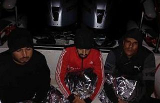 İki olayda 12 göçmen kurtarıldı