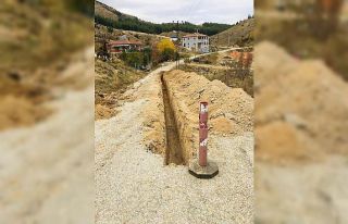 İnhisar’da doğalgaz çalışmalarına başlandı