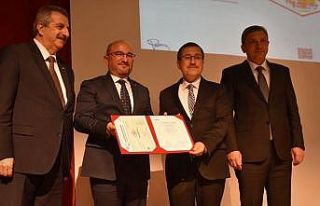 İnönü Üniversitesine Çevre Belgesi teslim edildi