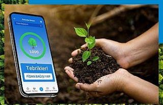 İş Bankası’nın Geleceğe Orman uygulamasına...