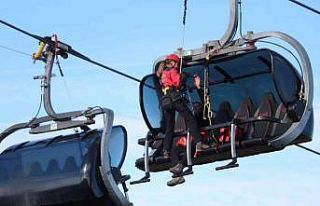 JAK timlerinden kış öncesinde kayak merkezinde...