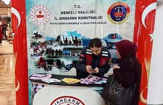 Jandarma kadına yönelik şiddetle mücadelede farkındalık...