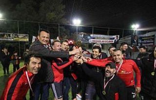 Kalkan Halı Saha Turnuvası tamamlandı