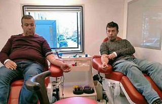 Kan bağışına yoğun ilgi