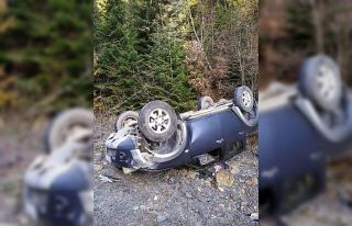 Kastamonu’da işçileri taşıyan pikap devrildi:...