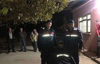 Kayıp kadın, ayağı çalılara sıkışmış şekilde...