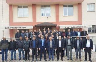 Kaymakam Çiçek: Amacımız, köylere ve vatandaşlarımıza...