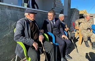 Kaymakam Daştan köy ziyaretlerini sürdürüyor