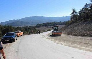 Kaymakam Ünal yol çalışmalarını yerinde inceledi