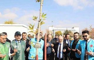 KAYÜ Develi Seyrani Kampüsünde Ağaçlandırma...