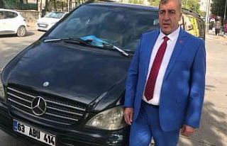 Kayyumun aracının üzerine uzun namlulu silah mermisi...