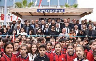 Kepez’den Ünsal İlkokulu’na ‘Çok Amaçlı...