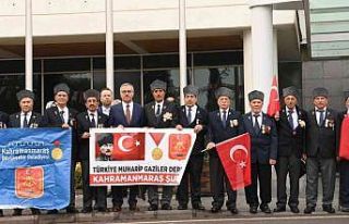 Kıbrıs gazileri KKTC’ye gitti